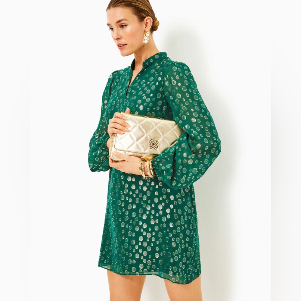 NWT Lilly Pulitzer Lauralyn Silk Dress